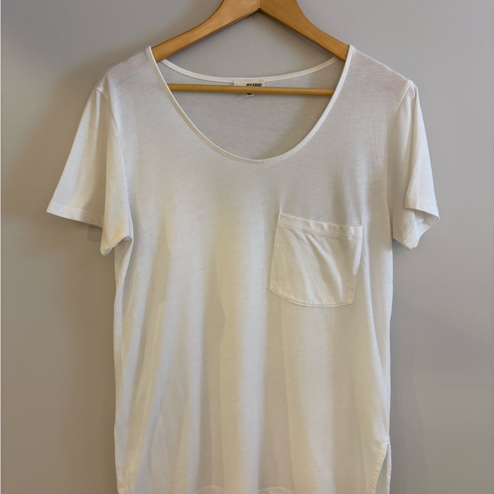 Wilfred Classic White Short Sleeve Tee - Picture 1 of 3